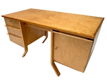 Mid-Century Modern EB04 Desk by Cees Braakman for Pastoe, 1950s